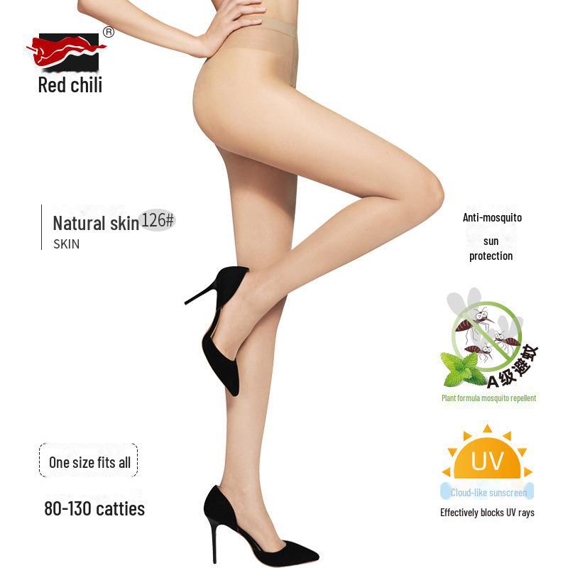 Женские летние чулки с защитой от солнца и комаров - тонкие, анти-крючки, износостойкие, уход за кожей, сексуальные колготки для голых ног One Size (Anti-Mosquito, Sun Protection)
Женские летние чулки с защитой от солнца и комаров - тонкие, анти-крючки, износостойкие, уход за кожей, сексуальные колготки для голых ног One Size (Anti-Mosquito, Sun Protection)