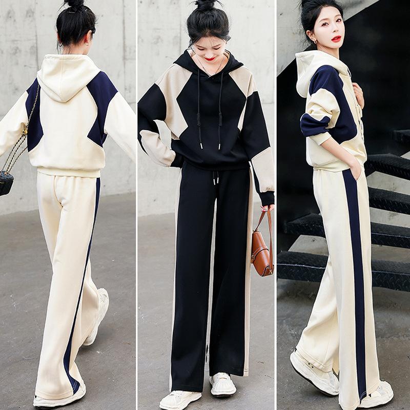 Early Autumn Casual Fashion Short Sleeve Patchwork Set Women s Wide Leg Pants Suit Korean Style Ladies Ensemble XXL чёрный
Early Autumn Casual Fashion Short Sleeve Patchwork Set Women s Wide Leg Pants Suit Korean Style Ladies Ensemble XXL чёрный