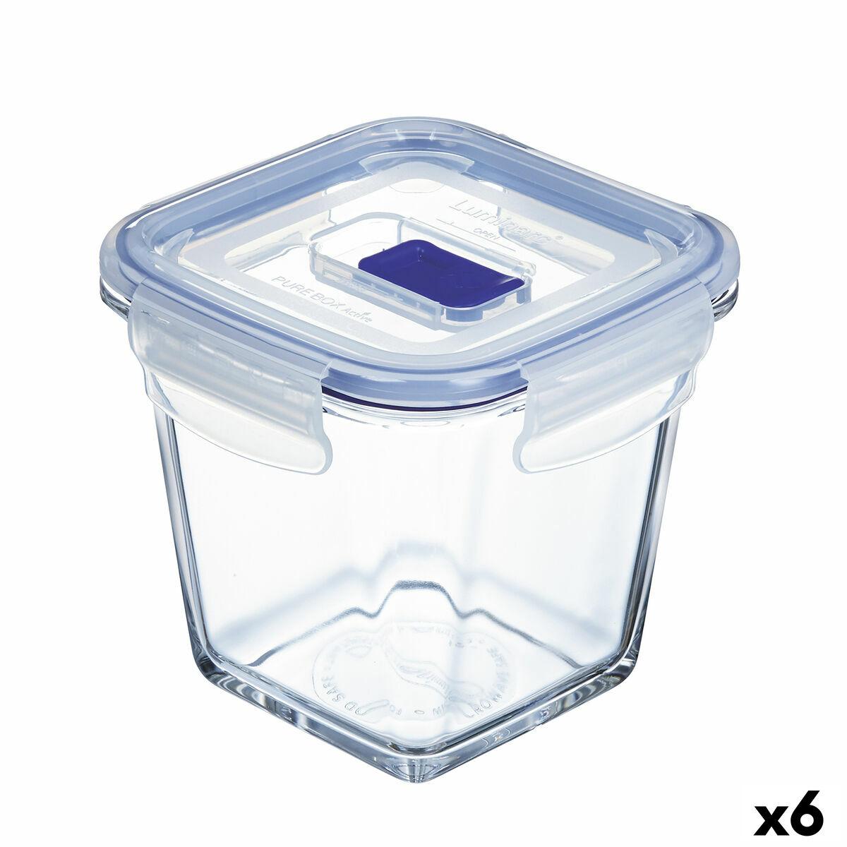 Luminarc Pure Box Active герметичный ланч-бокс 11,4 x 11,4 x 11 см 750 мл Двухцветное стекло (6 единиц)
Luminarc Pure Box Active герметичный ланч-бокс 11,4 x 11,4 x 11 см 750 мл Двухцветное стекло (6 единиц)