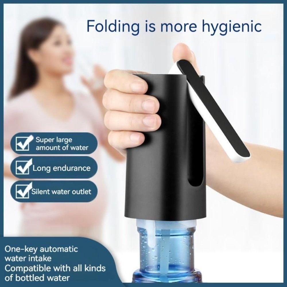 USB Charging Foldable Water Pump Silicone Hose Wireless Water Bottle Pump Camping білий
USB Charging Foldable Water Pump Silicone Hose Wireless Water Bottle Pump Camping білий