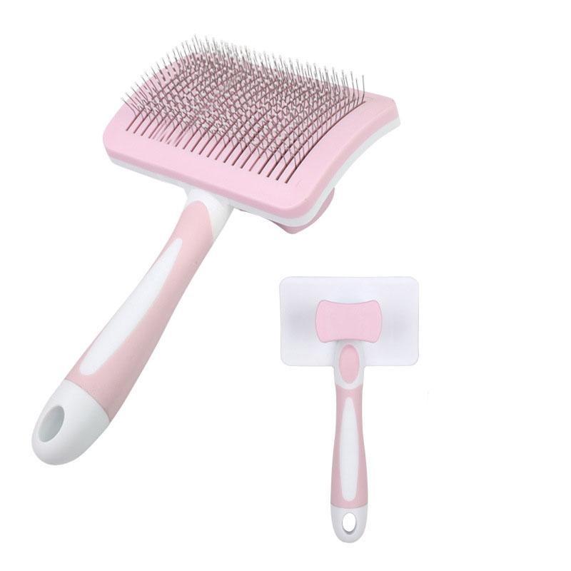 Pet Hair Shedding Comb Dog Cat Brush Grooming Long Hair Indoor Cats Brush Hair Remover Cleaning Beauty Slicker Pet Supplies Small рожевий
Pet Hair Shedding Comb Dog Cat Brush Grooming Long Hair Indoor Cats Brush Hair Remover Cleaning Beauty Slicker Pet Supplies Small рожевий