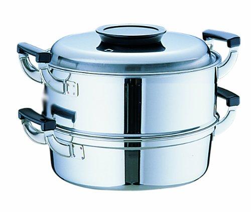 Mikoshima Seisakusho Momojirushi Round Steamer 27cm 2-tier 18-0 Stainless Steel Japan AMS72272
Mikoshima Seisakusho Momojirushi Round Steamer 27cm 2-tier 18-0 Stainless Steel Japan AMS72272
