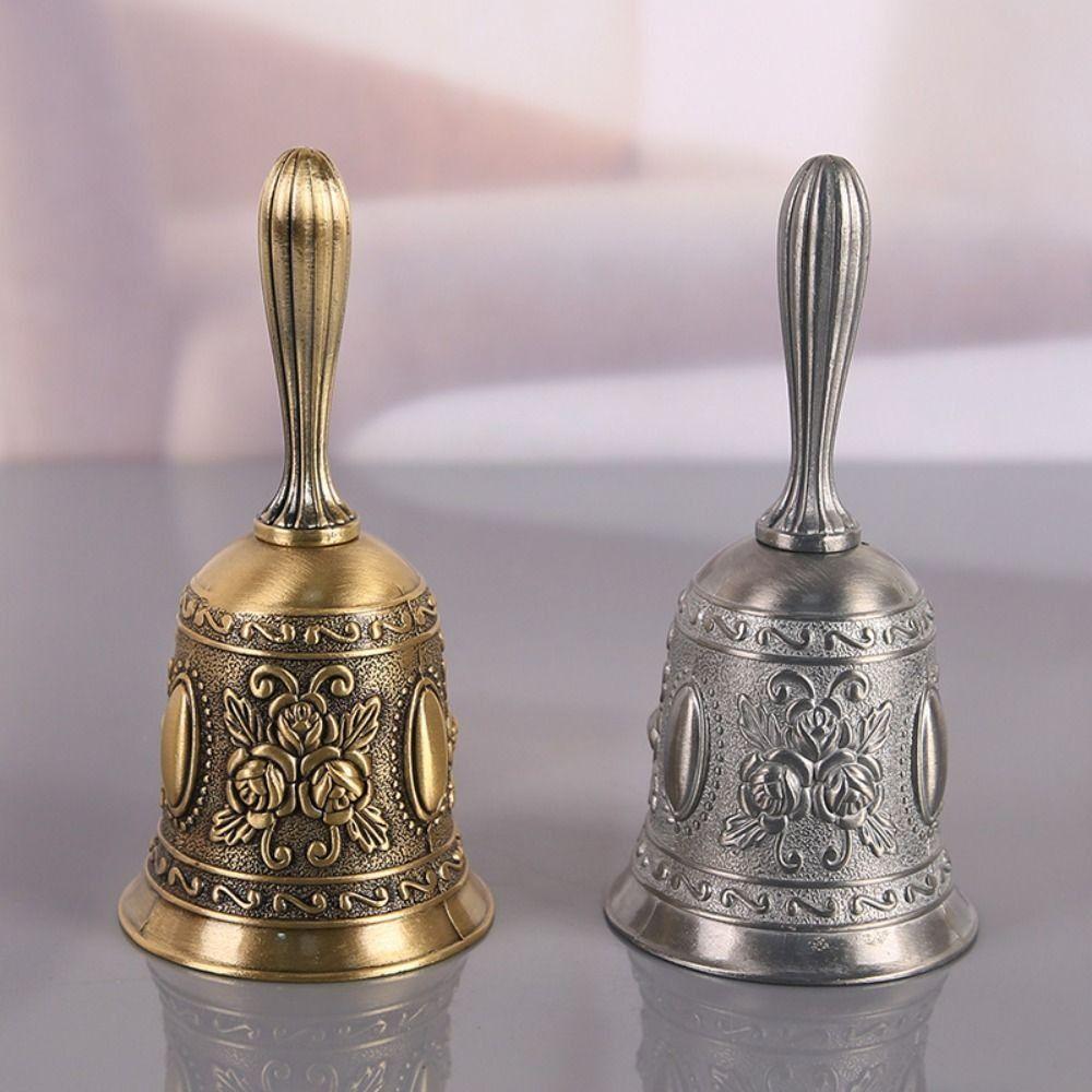 Clear Sound Rose Church Bell Retro Restaurant Tea Bell Wedding Decoration Golden Dinner Bell Home бронзовий
Clear Sound Rose Church Bell Retro Restaurant Tea Bell Wedding Decoration Golden Dinner Bell Home бронзовий