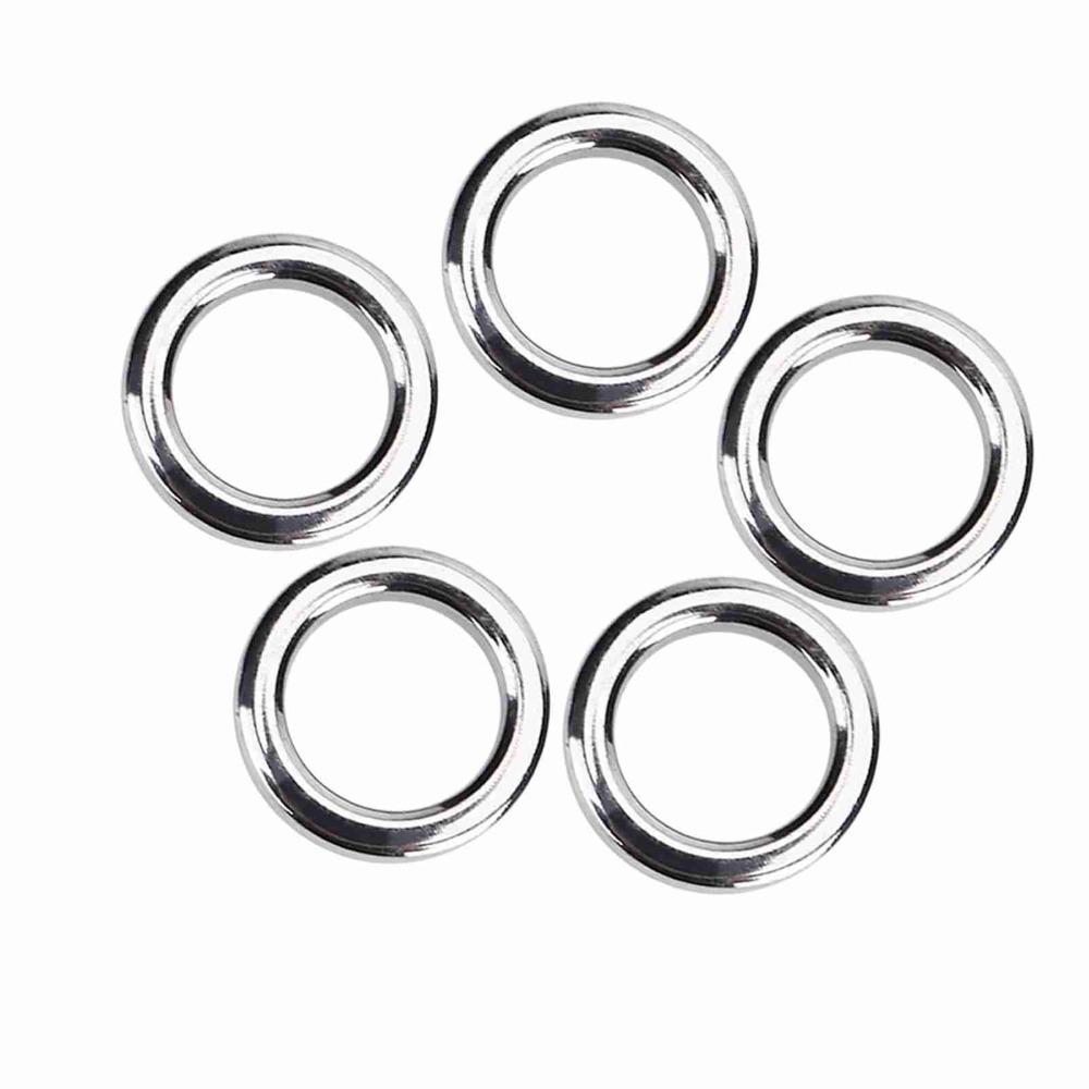 Stainless Steel Fishing Split Rings High Strength Fishing Rings Saltwater Fishing 50pcs4.8*7.6mm
Stainless Steel Fishing Split Rings High Strength Fishing Rings Saltwater Fishing 50pcs4.8*7.6mm