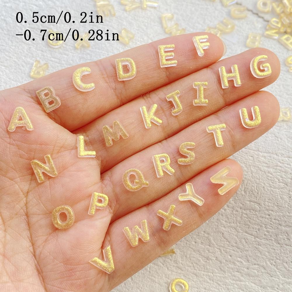 200pcs Mixed Resin Mini 26 golden letters Nail Art Flat back Stone Applique DIY Christmas Charms Scrapbook Decor Crafts
200pcs Mixed Resin Mini 26 golden letters Nail Art Flat back Stone Applique DIY Christmas Charms Scrapbook Decor Crafts