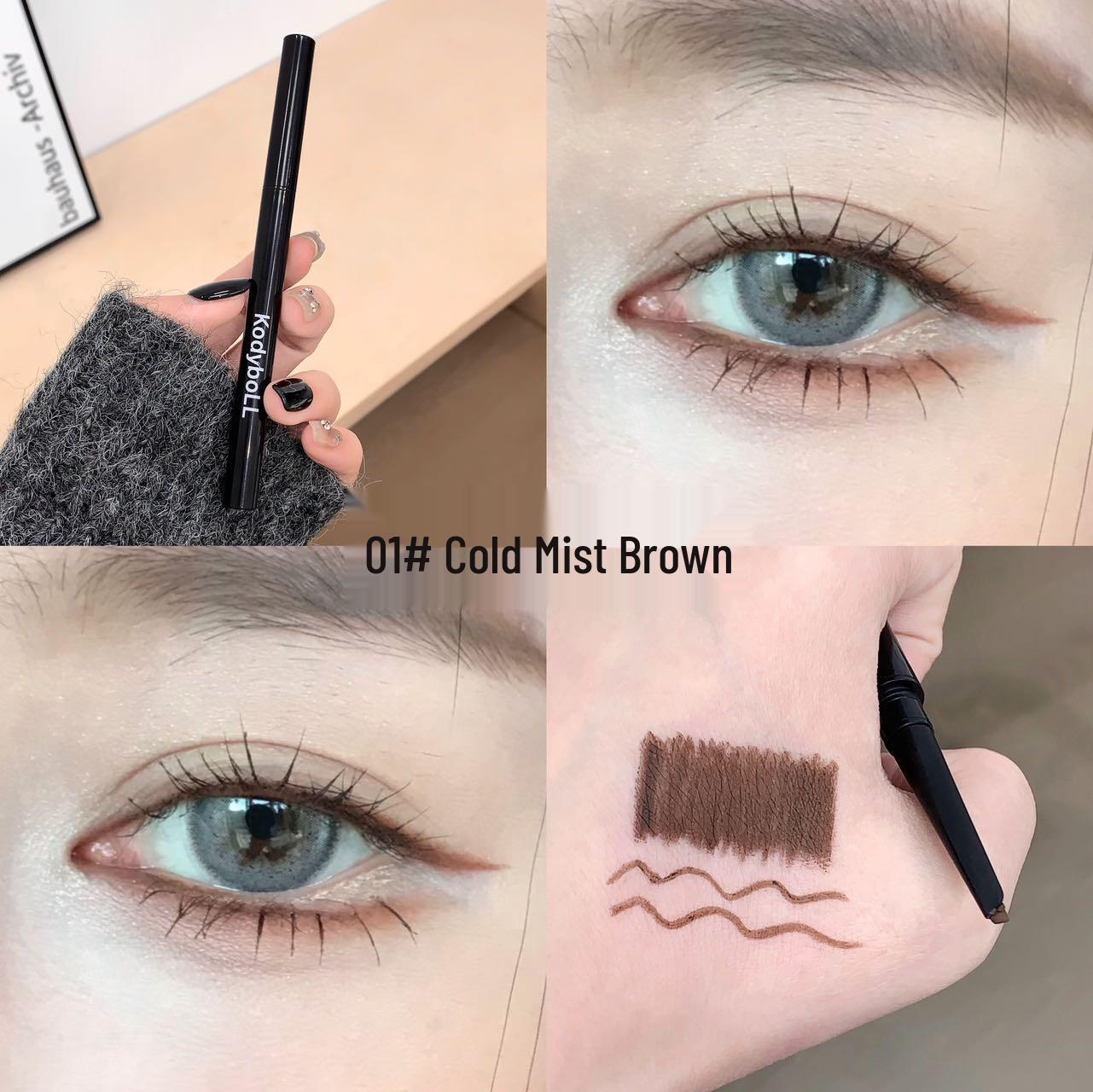 KodyboLL Waterproof Long-lasting Gel Eyeliner Pencil - Smudge-proof for Beginners, Perfect for Lower Lash Line.
KodyboLL Waterproof Long-lasting Gel Eyeliner Pencil - Smudge-proof for Beginners, Perfect for Lower Lash Line.