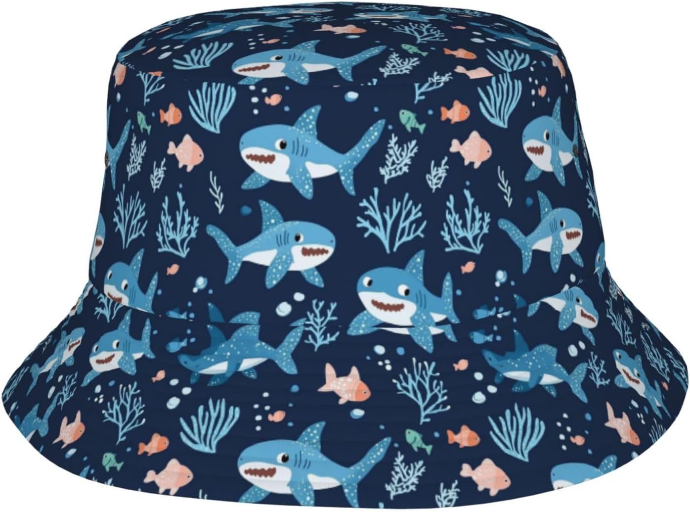 Shark Print Bucket Hat Ocean Animal Pattern Sun Hat For Men Women Summer Beach Fishing Outdoor UPF Protection Cap One Size
Shark Print Bucket Hat Ocean Animal Pattern Sun Hat For Men Women Summer Beach Fishing Outdoor UPF Protection Cap One Size