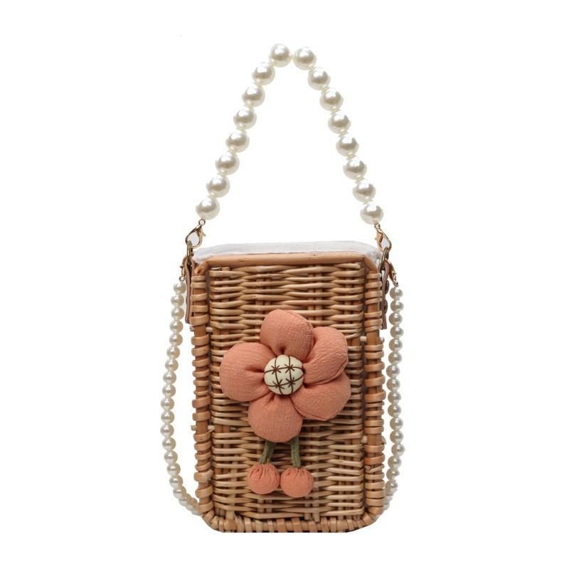 Bag Women s Super Fire Rattan Weaving All-match Small Square Ins Wind Bamboo Cross-slung Mobile Phone коричневий
Bag Women s Super Fire Rattan Weaving All-match Small Square Ins Wind Bamboo Cross-slung Mobile Phone коричневий