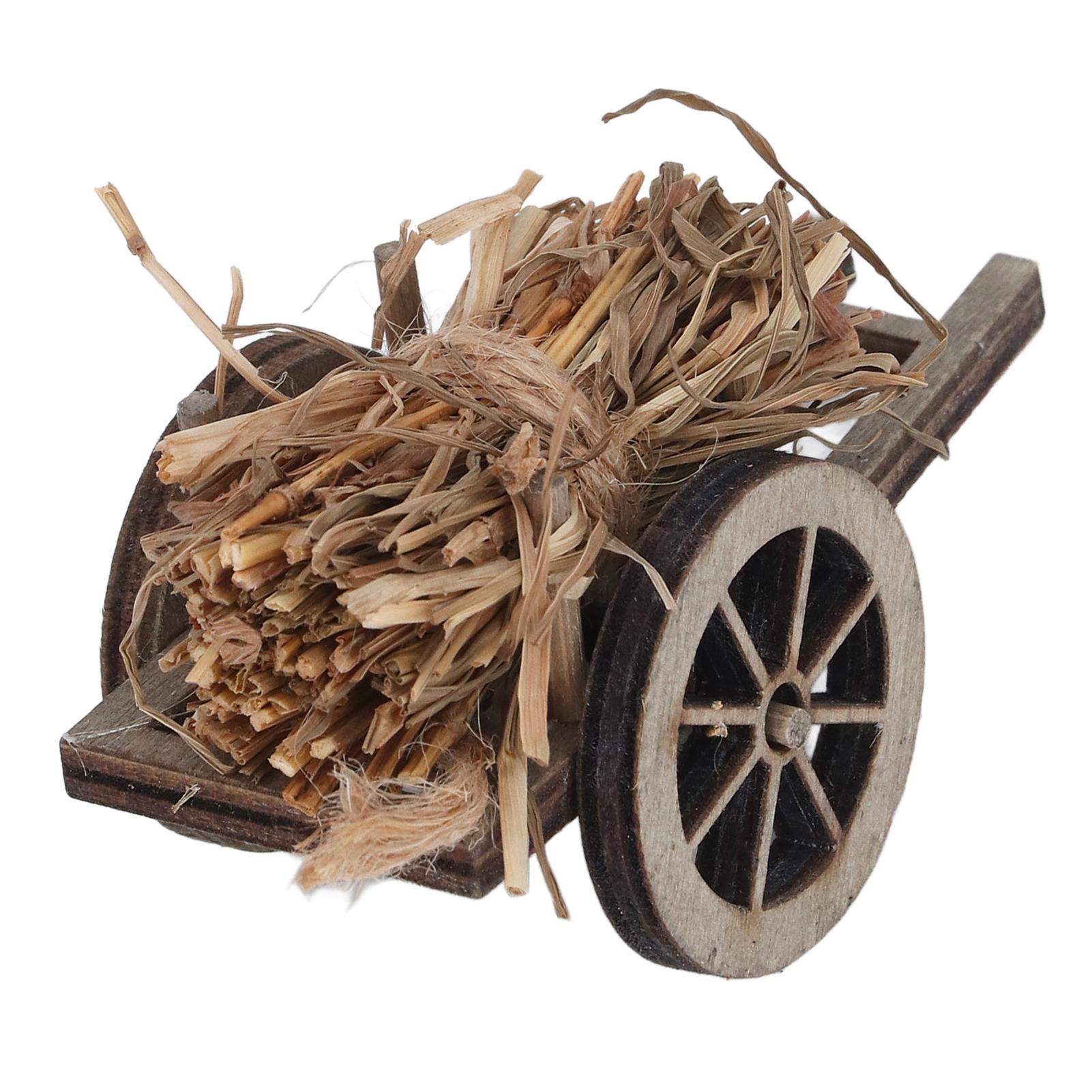 Dollhouse Decoration Wooden Firewood Cart Outdoor Garden Country Miniature Scene Doll House
Dollhouse Decoration Wooden Firewood Cart Outdoor Garden Country Miniature Scene Doll House