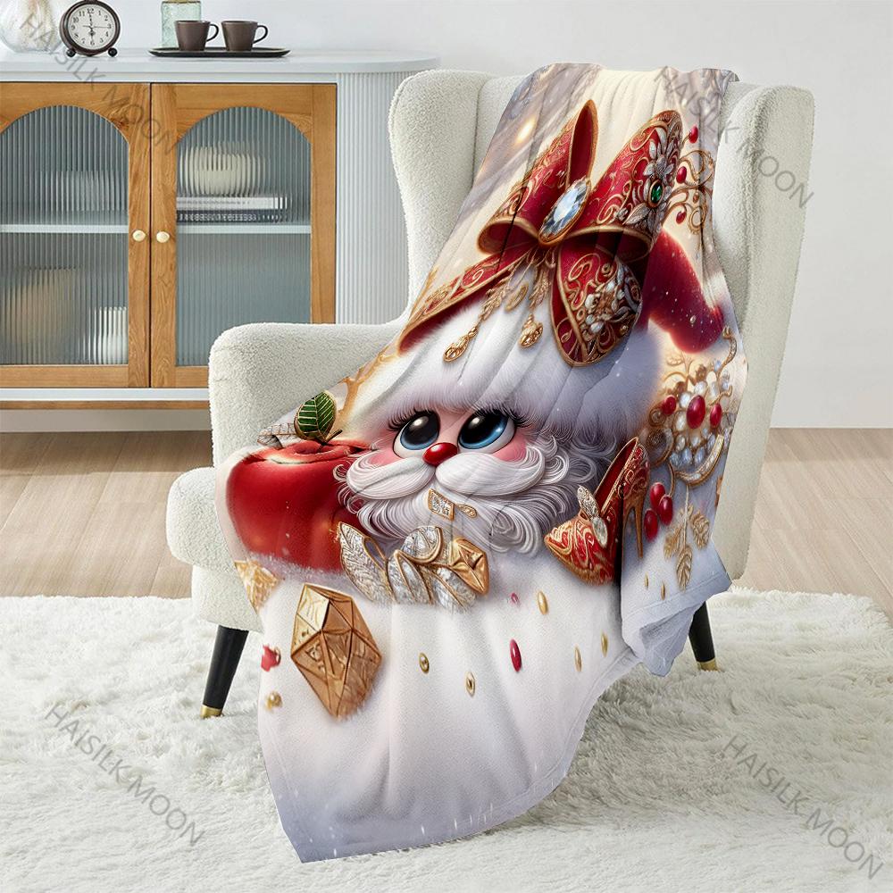 Festive Santa with Ornate Details Pattern Blanket Flannel Material Soft Warm for All Seasons, Home Outdoor Camping Picnics RV 75x90cm
Festive Santa with Ornate Details Pattern Blanket Flannel Material Soft Warm for All Seasons, Home Outdoor Camping Picnics RV 75x90cm