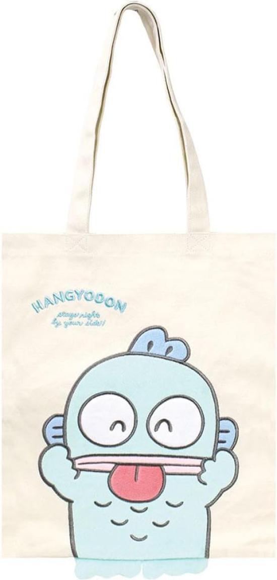 Tees Factory Sanrio Hangyodon Characters Foot-Pyoko Tote Bag, H390 x W330mm, SR-5527222HD
Tees Factory Sanrio Hangyodon Characters Foot-Pyoko Tote Bag, H390 x W330mm, SR-5527222HD
