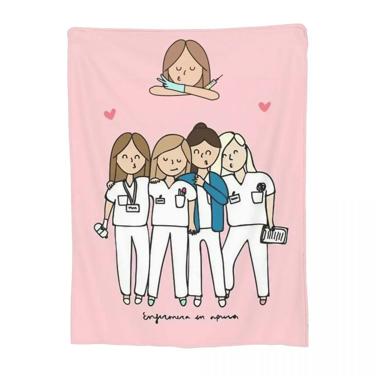 Doctor Nurse Blanket Enfermera En Apuros Merch Print Sofa Throw Blanket Relax Lightweight Thin for Outdoor Bedding Throws 75x90cm
Doctor Nurse Blanket Enfermera En Apuros Merch Print Sofa Throw Blanket Relax Lightweight Thin for Outdoor Bedding Throws 75x90cm