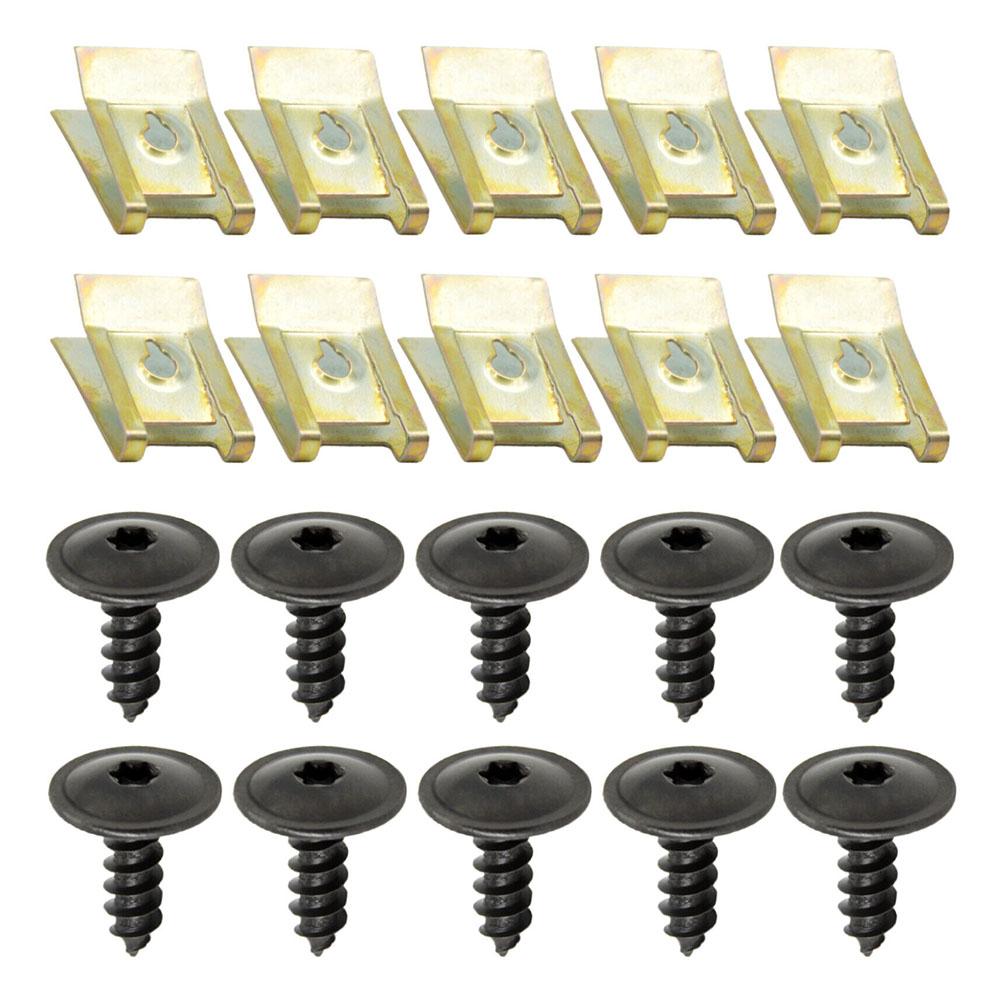 20pcs Mudguard Liner Splash Shield Guard Screws Clips Metal U-type Clip N90974701 For For Car Bumper Fender Trim Panel Fasteners CHINA
20pcs Mudguard Liner Splash Shield Guard Screws Clips Metal U-type Clip N90974701 For For Car Bumper Fender Trim Panel Fasteners CHINA