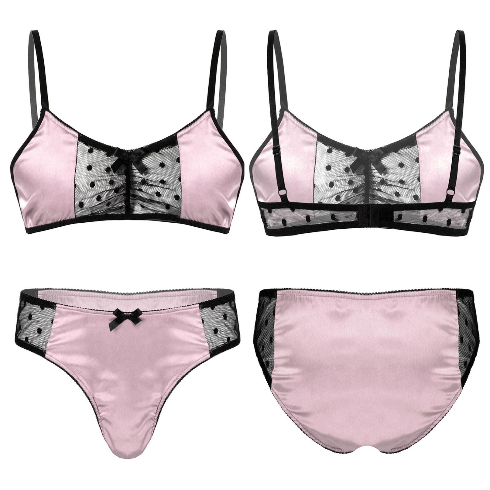 Чоловіча сексуальна нижня білизна, атласна сітка, клаптеві бюстгальтери, топи з трусами, білизна, нічна білизна Sissy XL рожевий
Чоловіча сексуальна нижня білизна, атласна сітка, клаптеві бюстгальтери, топи з трусами, білизна, нічна білизна Sissy XL рожевий