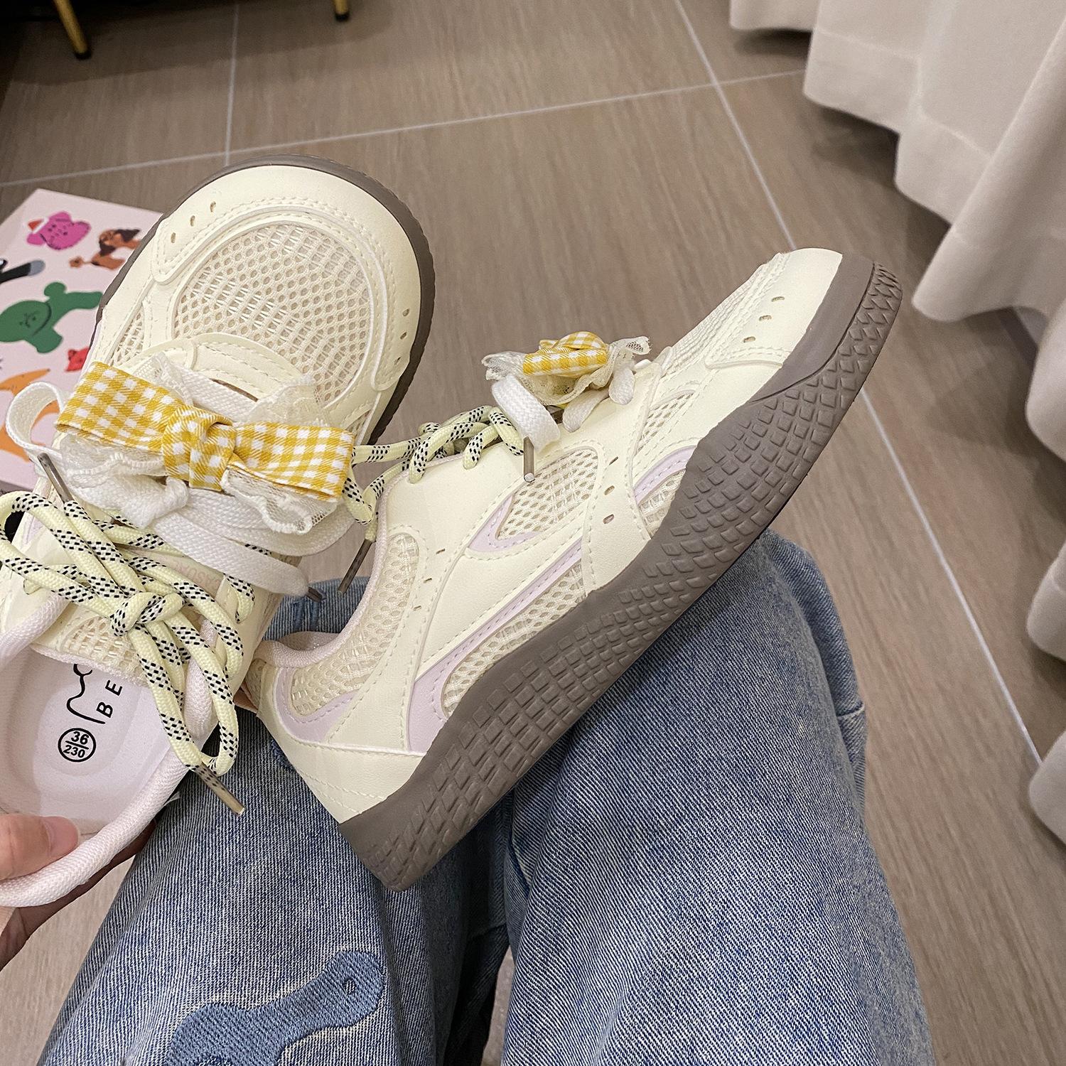 Lightweight fashion casual double net German training board shoes women s spring and summer new Korean version low-top versatile sports little white s 40 светло-желтого
Lightweight fashion casual double net German training board shoes women s spring and summer new Korean version low-top versatile sports little white s 40 светло-желтого