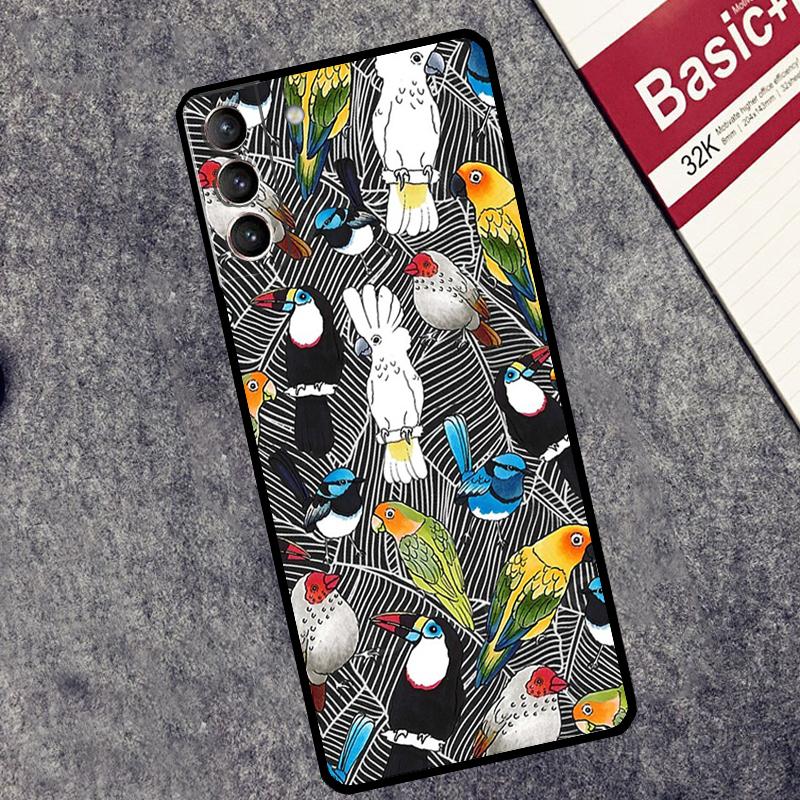 Colorful Parrots Case For Samsung Galaxy S24 S26 Ultra S10 S20 S21 S22 S23 Plus S25 FE S25 Ultra Cover Coque Galaxy S20Ultra
Colorful Parrots Case For Samsung Galaxy S24 S26 Ultra S10 S20 S21 S22 S23 Plus S25 FE S25 Ultra Cover Coque Galaxy S20Ultra