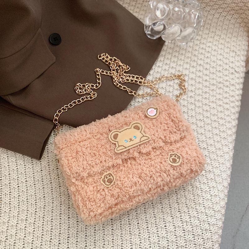 DIY hand-woven bag cartoon bear bag fashion self-made material bag hand-woven mesh shoulder messenger bag коричневий
DIY hand-woven bag cartoon bear bag fashion self-made material bag hand-woven mesh shoulder messenger bag коричневий