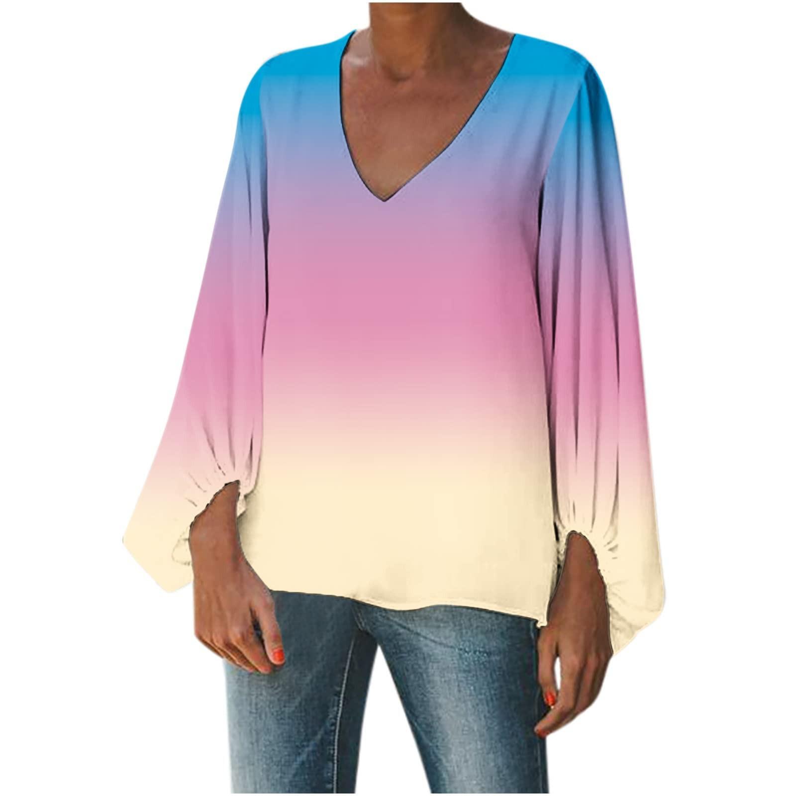 (SU)Футболки с принтом для женщин, принт с верхним рукавом, длинным рукавом, V-образным вырезом, элегантная свободная блузка, повседневная
(SU)Футболки с принтом для женщин, принт с верхним рукавом, длинным рукавом, V-образным вырезом, элегантная свободная блузка, повседневная