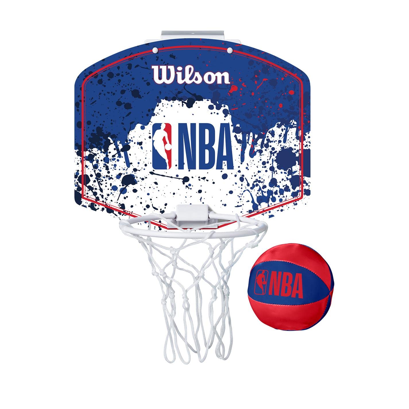 Wilson Basketball Goal NBA TEAM MINI HOOP NBA RWB Team Mini Hoop NBA Unisex Adult WTBA1302NBARD Board Width x Height 24cm Ball 10cm (NBA Logo) 28.5cm
Wilson Basketball Goal NBA TEAM MINI HOOP NBA RWB Team Mini Hoop NBA Unisex Adult WTBA1302NBARD Board Width x Height 24cm Ball 10cm (NBA Logo) 28.5cm