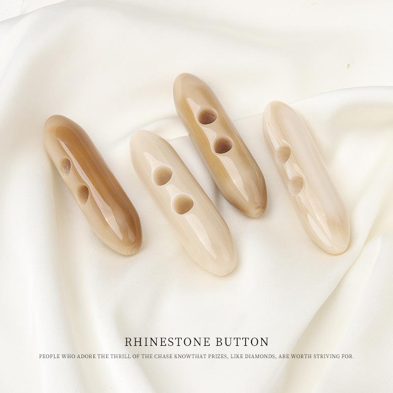 Resin Beige Pattern Olive Buckle Coat Trench Coat Button Down Jacket Cotton Coat Horn Pair Buckle Buckle Accessories 6cm brown coffee
Resin Beige Pattern Olive Buckle Coat Trench Coat Button Down Jacket Cotton Coat Horn Pair Buckle Buckle Accessories 6cm brown coffee