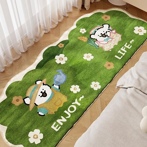 Cute Puppy Decorative Carpet Soft And Comfortable Bedroom Bedside Blanket Cooling Balcony Bay Window Anti-Slip Pad 40 * 120cm
Cute Puppy Decorative Carpet Soft And Comfortable Bedroom Bedside Blanket Cooling Balcony Bay Window Anti-Slip Pad 40 * 120cm