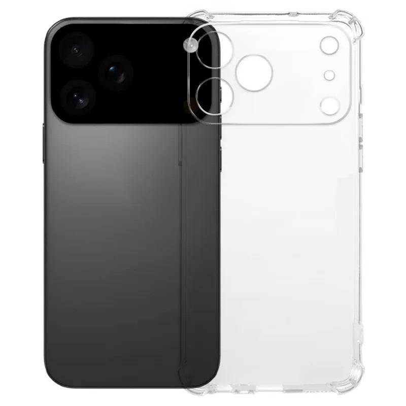 For iPhone 17 Pro Max TPU Case WANLONFENG WL3 Series 1.5mm Phone Cover with 2Pcs Tempered Glass Films Transparent
For iPhone 17 Pro Max TPU Case WANLONFENG WL3 Series 1.5mm Phone Cover with 2Pcs Tempered Glass Films Transparent