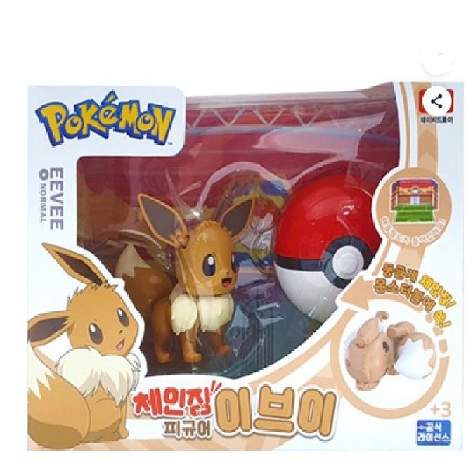 Pokemon Changing Figure Series : Eevee+ Poke Ball Official Licensed 1PC
Pokemon Changing Figure Series : Eevee+ Poke Ball Official Licensed 1PC