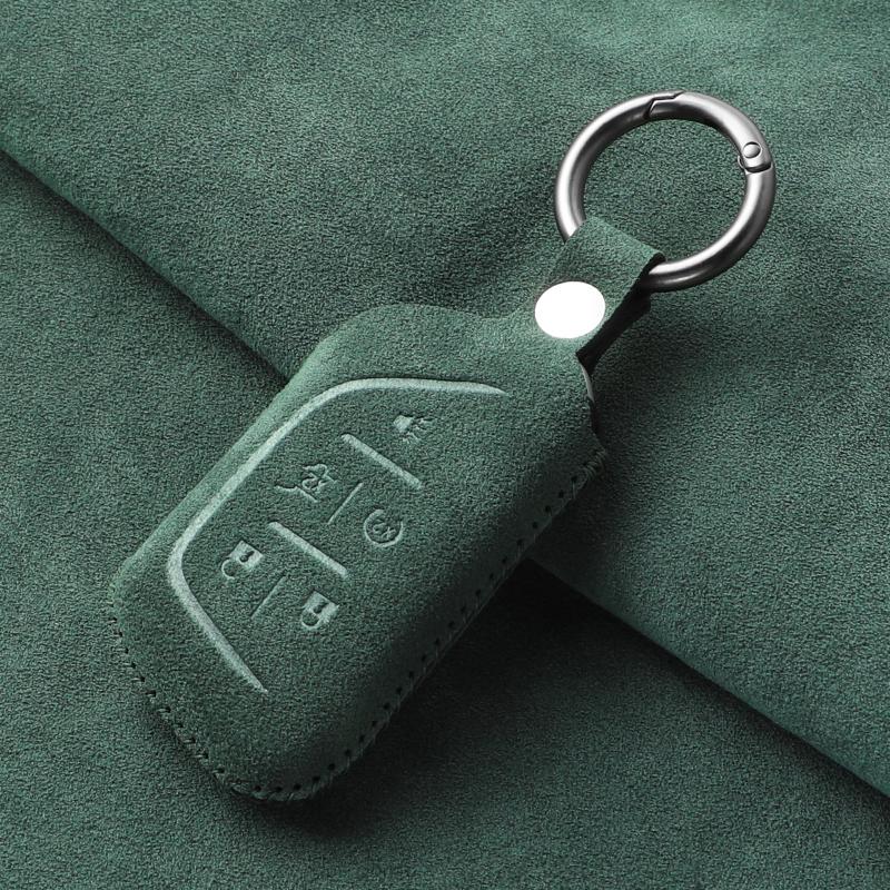 Suede Leather Car Key Case For Cadillac CTS CT4 CT5 Escalade 2021 2022 2023 key Fobs Protector Cover Holder Shell Accessories
Suede Leather Car Key Case For Cadillac CTS CT4 CT5 Escalade 2021 2022 2023 key Fobs Protector Cover Holder Shell Accessories