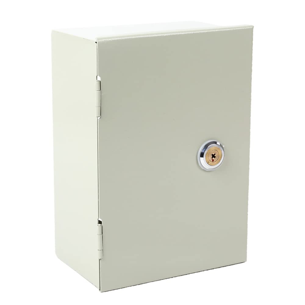 (Nanairokan) Stainless Steel Outdoor Outlet Cover with Lock, Prevents Power Theft, Tampering, and Unauthorized Use, Crime Prevention, Public
(Nanairokan) Stainless Steel Outdoor Outlet Cover with Lock, Prevents Power Theft, Tampering, and Unauthorized Use, Crime Prevention, Public