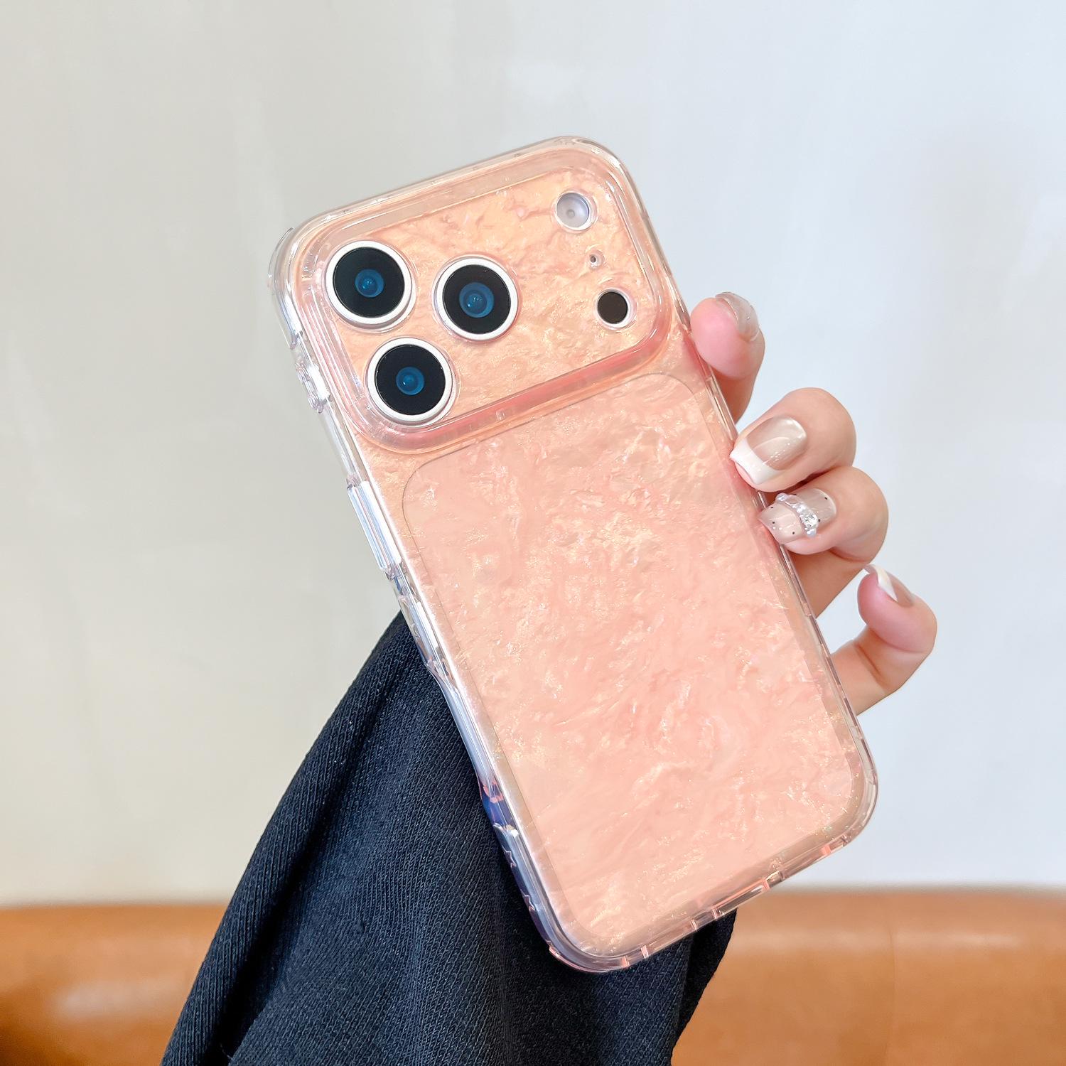 Gilded Dream Shell Pattern iPhone 17 Pro Case - Full Coverage, Double Layer, Compatible with 16PM & 15 Pro 16
Gilded Dream Shell Pattern iPhone 17 Pro Case - Full Coverage, Double Layer, Compatible with 16PM & 15 Pro 16