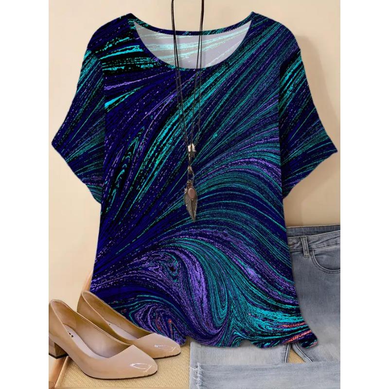 Large size women s round neck loose short sleeve T-shirt S
Large size women s round neck loose short sleeve T-shirt S
