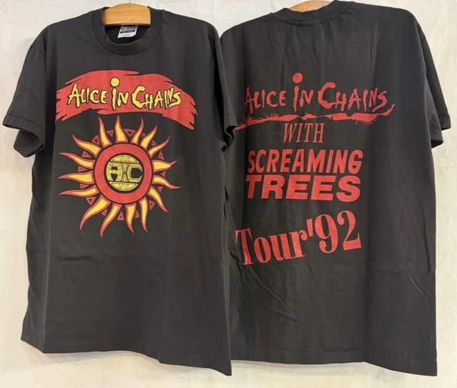Vintage ALICE IN CHAINS SCREAMING TREES 1992 Tour Concert T-Shirt REPRINT Unisex T-Shirt S
Vintage ALICE IN CHAINS SCREAMING TREES 1992 Tour Concert T-Shirt REPRINT Unisex T-Shirt S