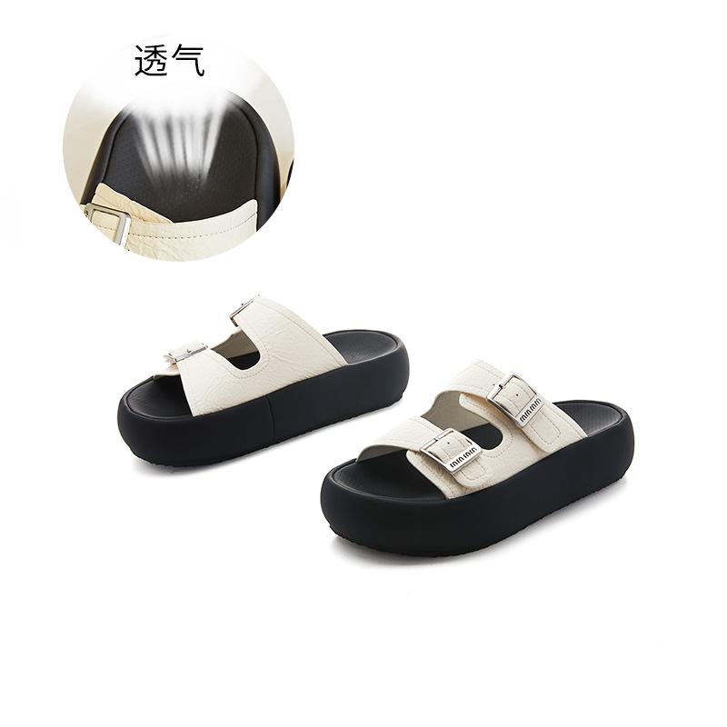 Platform slippers women s summer new versatile casual fashion open-toe one-and-a-half drag retro belt buckle sandals 40 бежевий
Platform slippers women s summer new versatile casual fashion open-toe one-and-a-half drag retro belt buckle sandals 40 бежевий