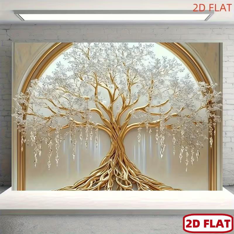2D Luxury Gold Crystal Tree Photography Backdrop Elegant Home Background Cloth 47.2x31.5inch/120*80cm
2D Luxury Gold Crystal Tree Photography Backdrop Elegant Home Background Cloth 47.2x31.5inch/120*80cm