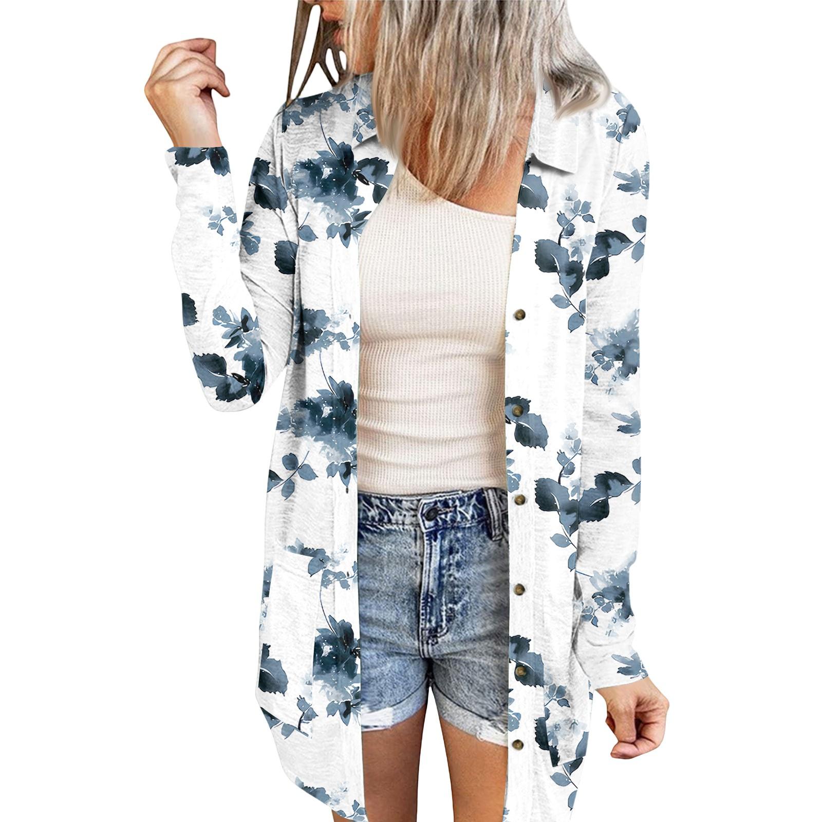 Women s Casual Fashion Printed Long-sleeved Mid-length Cardigan Jacket L
Women s Casual Fashion Printed Long-sleeved Mid-length Cardigan Jacket L