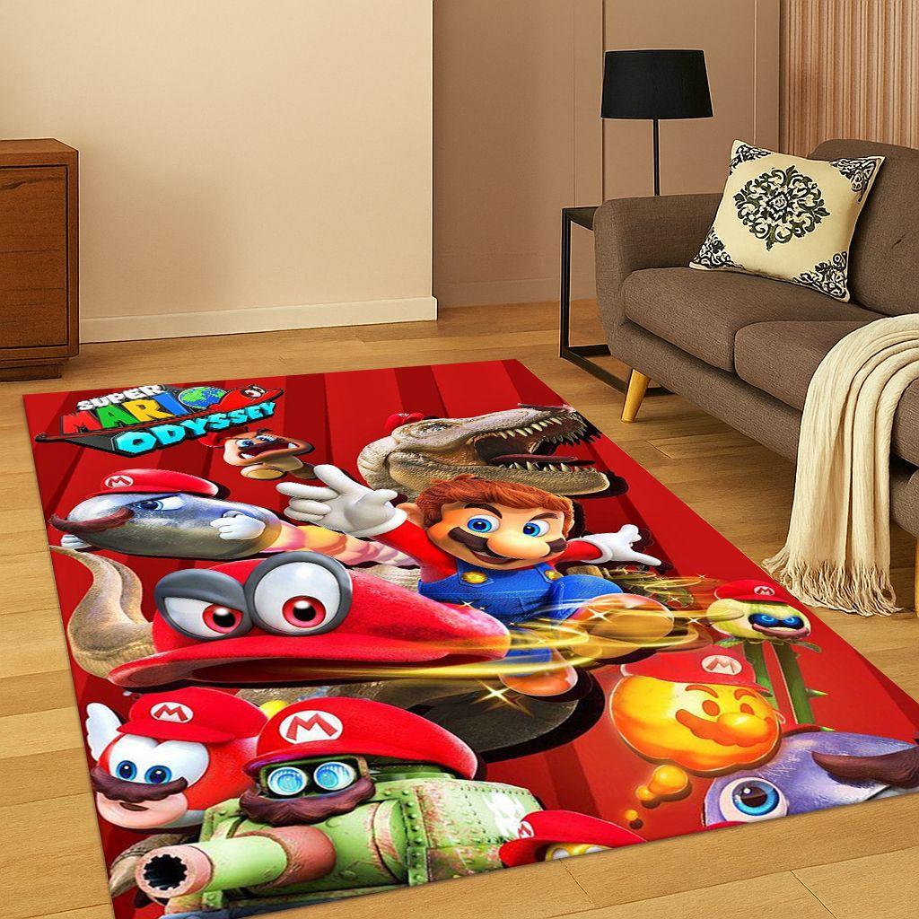 3D Super Mario Bros Cartoon Cute Child Carpet Rug for Playroom Living Room Bedroom Doormat Decor,Non-slip Game Floor Mat Gift 40x60cm
3D Super Mario Bros Cartoon Cute Child Carpet Rug for Playroom Living Room Bedroom Doormat Decor,Non-slip Game Floor Mat Gift 40x60cm