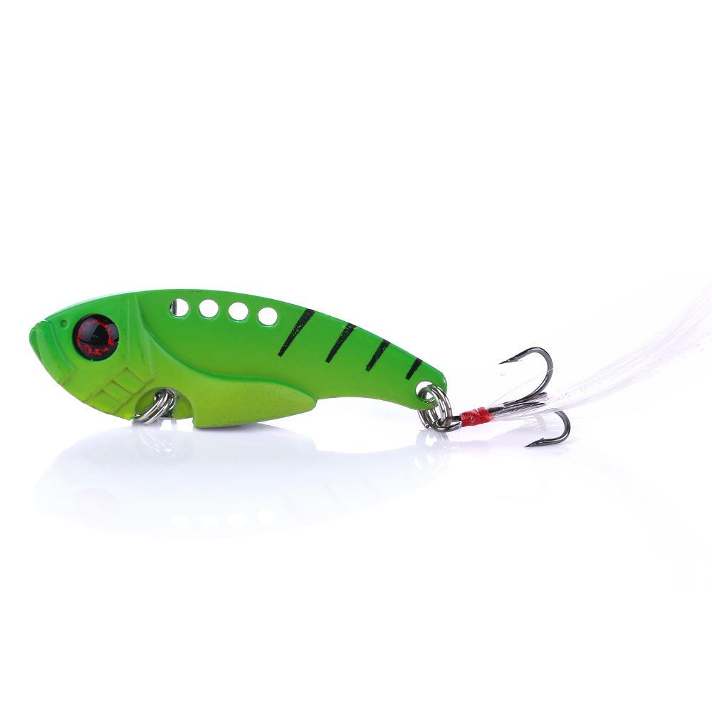 Metal Feather HookVIBLuya Bait8Number Hook11G5.5CMFreshwater Sea Fishing Full Swim Layer Bionic Fake Bait Bass and Mandarin Fish 5.5CM-11G-8
Metal Feather HookVIBLuya Bait8Number Hook11G5.5CMFreshwater Sea Fishing Full Swim Layer Bionic Fake Bait Bass and Mandarin Fish 5.5CM-11G-8