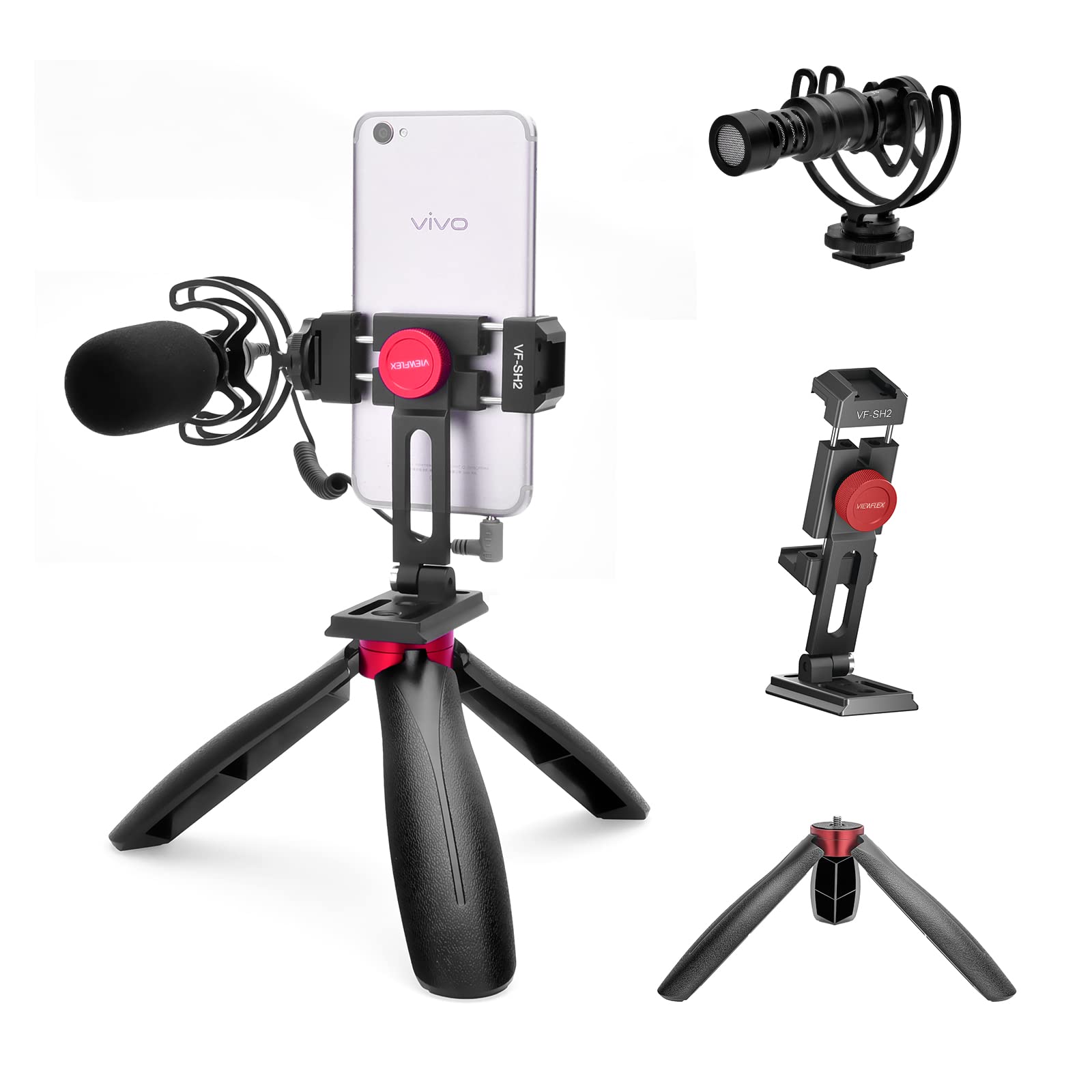 Комплект для видеосъемки смартфона Внешний держатель микрофона Viewflex с винтовым отверстием Пистолетный микрофон с мини-штативом Видеоблог YouTube Запись Видеосъемка
Комплект для видеосъемки смартфона Внешний держатель микрофона Viewflex с винтовым отверстием Пистолетный микрофон с мини-штативом Видеоблог YouTube Запись Видеосъемка
