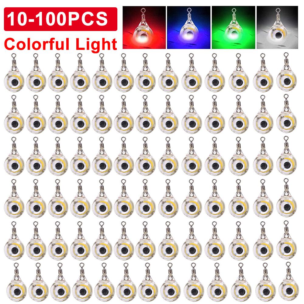 1-100PCS LED Attracting Fish Light Eye Shape Luminous Fish Lamp Lure Deep Drop Colorful Electronic Underwater Squid Fishing Bait 1pcs різнокольоровий
1-100PCS LED Attracting Fish Light Eye Shape Luminous Fish Lamp Lure Deep Drop Colorful Electronic Underwater Squid Fishing Bait 1pcs різнокольоровий