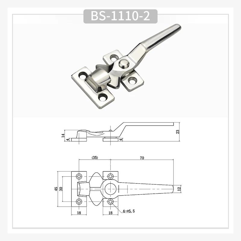 304 stainless steel lock vacuum box sealed door handle rotation strong pressing handle DK106 industrial cabinet door lock
304 stainless steel lock vacuum box sealed door handle rotation strong pressing handle DK106 industrial cabinet door lock