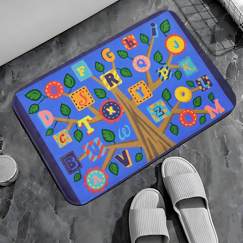 Educational ABC Alphabet Entry Door Floor Mat Festive Decorations Carpet Bathroom Anti-slip Mat Entrance Doormat 40x60cm
Educational ABC Alphabet Entry Door Floor Mat Festive Decorations Carpet Bathroom Anti-slip Mat Entrance Doormat 40x60cm