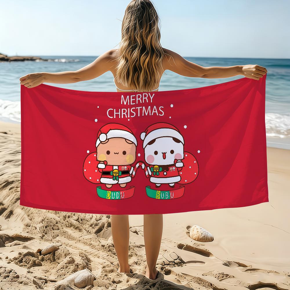 Cartoon dudu bubu Christmas Towel Beach Towel Oversized Quick Dry Towel Absorbent Soft Swim BeachTowels for Men Women W40*H60(CM)
Cartoon dudu bubu Christmas Towel Beach Towel Oversized Quick Dry Towel Absorbent Soft Swim BeachTowels for Men Women W40*H60(CM)