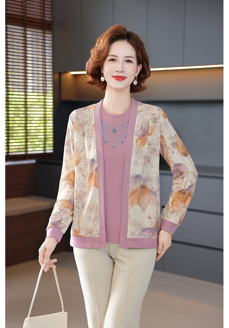 2026 Spring Collection: Stylish Outerwear & T-Shirt Set for Middle-Aged and Elderly Women - Perfect for Spring/Autumn XL (90-105 kg)
2026 Spring Collection: Stylish Outerwear & T-Shirt Set for Middle-Aged and Elderly Women - Perfect for Spring/Autumn XL (90-105 kg)