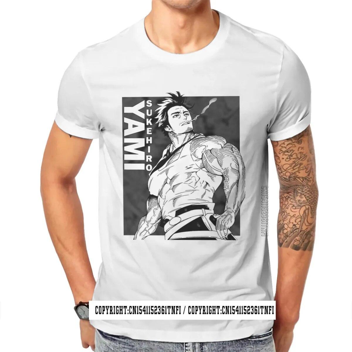Black Clover Anime Yami Sukehiro T Shirt Grunge Adults Plus Size 100% Cotton Unisex s Tops Harajuku Crew Neck Tee Shirt
Black Clover Anime Yami Sukehiro T Shirt Grunge Adults Plus Size 100% Cotton Unisex s Tops Harajuku Crew Neck Tee Shirt