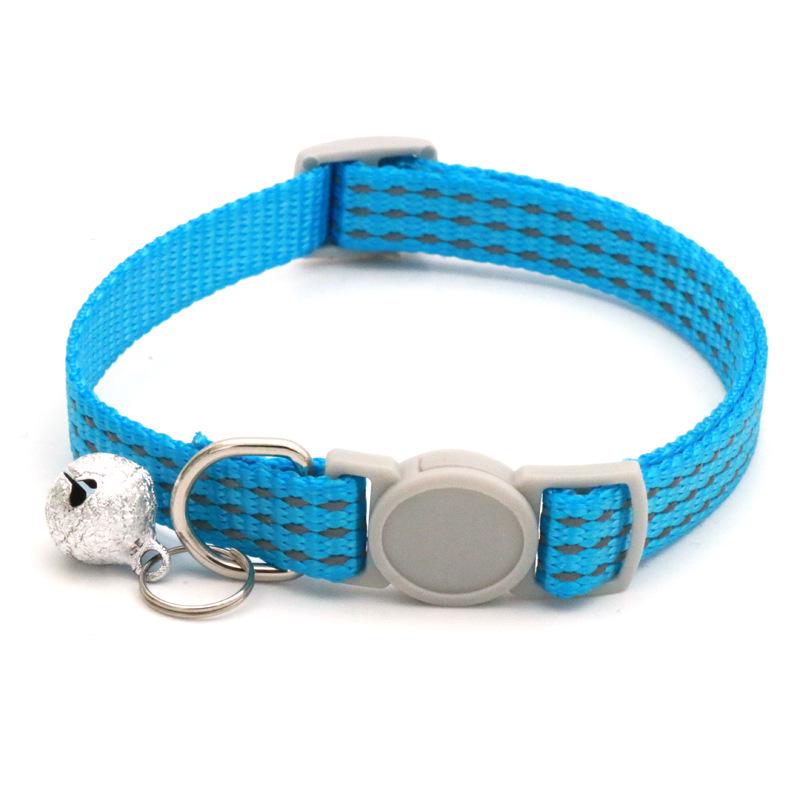 Reflective Safety Buckle Collar with Bell for Dogs and Cats 1.0 небесно-голубой
Reflective Safety Buckle Collar with Bell for Dogs and Cats 1.0 небесно-голубой