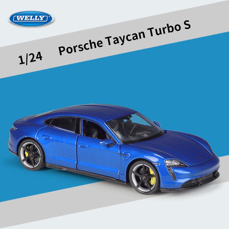 WELLY 1:24 Porsche Taycan Turbo S Alloy Car Diecasts & Toy Vehicles Car Model Miniature Scale Model Car Toy For Children
WELLY 1:24 Porsche Taycan Turbo S Alloy Car Diecasts & Toy Vehicles Car Model Miniature Scale Model Car Toy For Children
