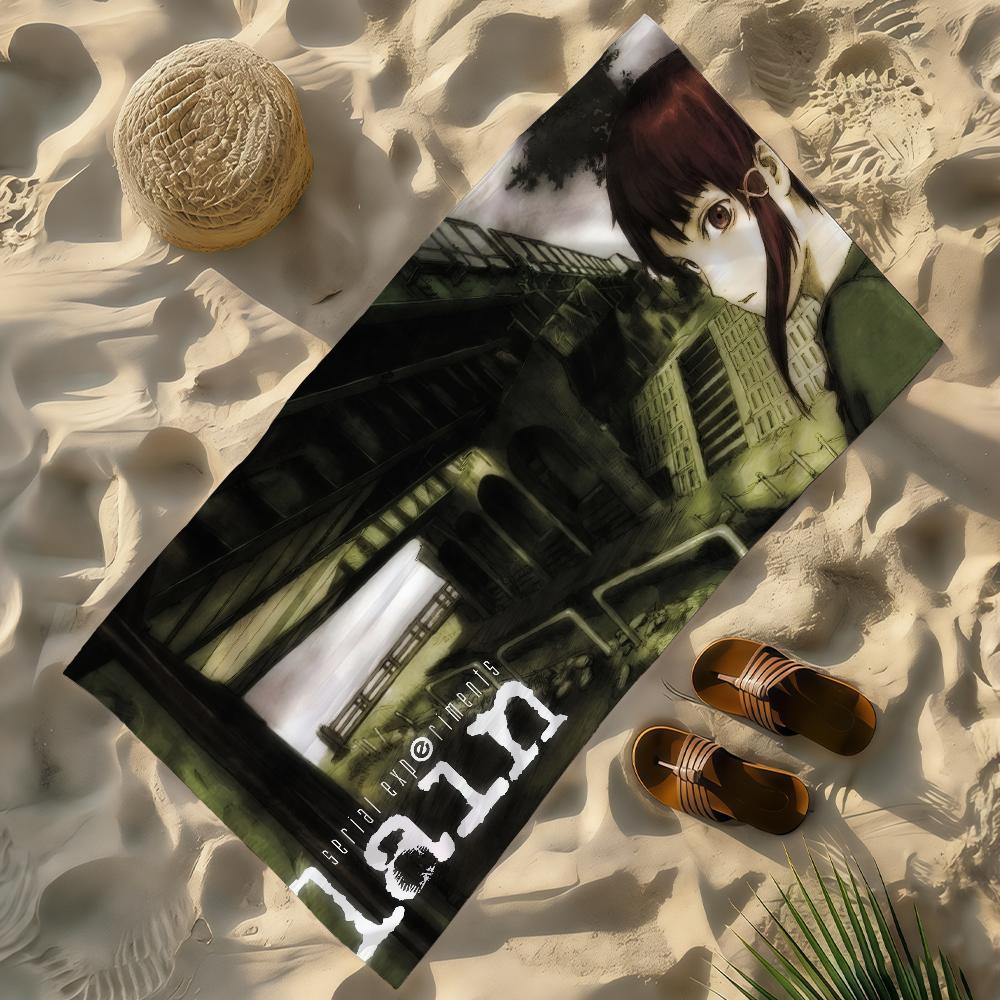 Anime S-Serial E-Experiments Lain Towel Soft Lightweight Anti-Sand Large Beach Towel Quick-Drying Bath Sports Family W30*H60(CM)
Anime S-Serial E-Experiments Lain Towel Soft Lightweight Anti-Sand Large Beach Towel Quick-Drying Bath Sports Family W30*H60(CM)