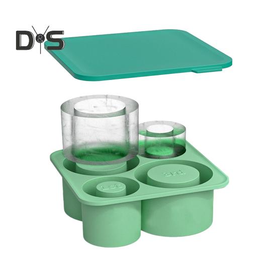 Силиконовый лоток для кубиков льда для стакана 20-40 унций, полая цилиндрическая форма для льда с крышкой, не содержащая бисфенол-А, многоразовый генератор кубиков льда для чашки H2.0 A
Силиконовый лоток для кубиков льда для стакана 20-40 унций, полая цилиндрическая форма для льда с крышкой, не содержащая бисфенол-А, многоразовый генератор кубиков льда для чашки H2.0 A