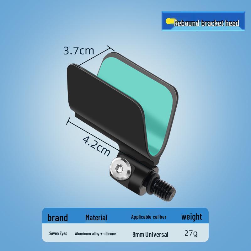 Qi Mu Aluminum Alloy Fishing Rod Holder with Automatic Rebound Sheep Horn Head
Qi Mu Aluminum Alloy Fishing Rod Holder with Automatic Rebound Sheep Horn Head