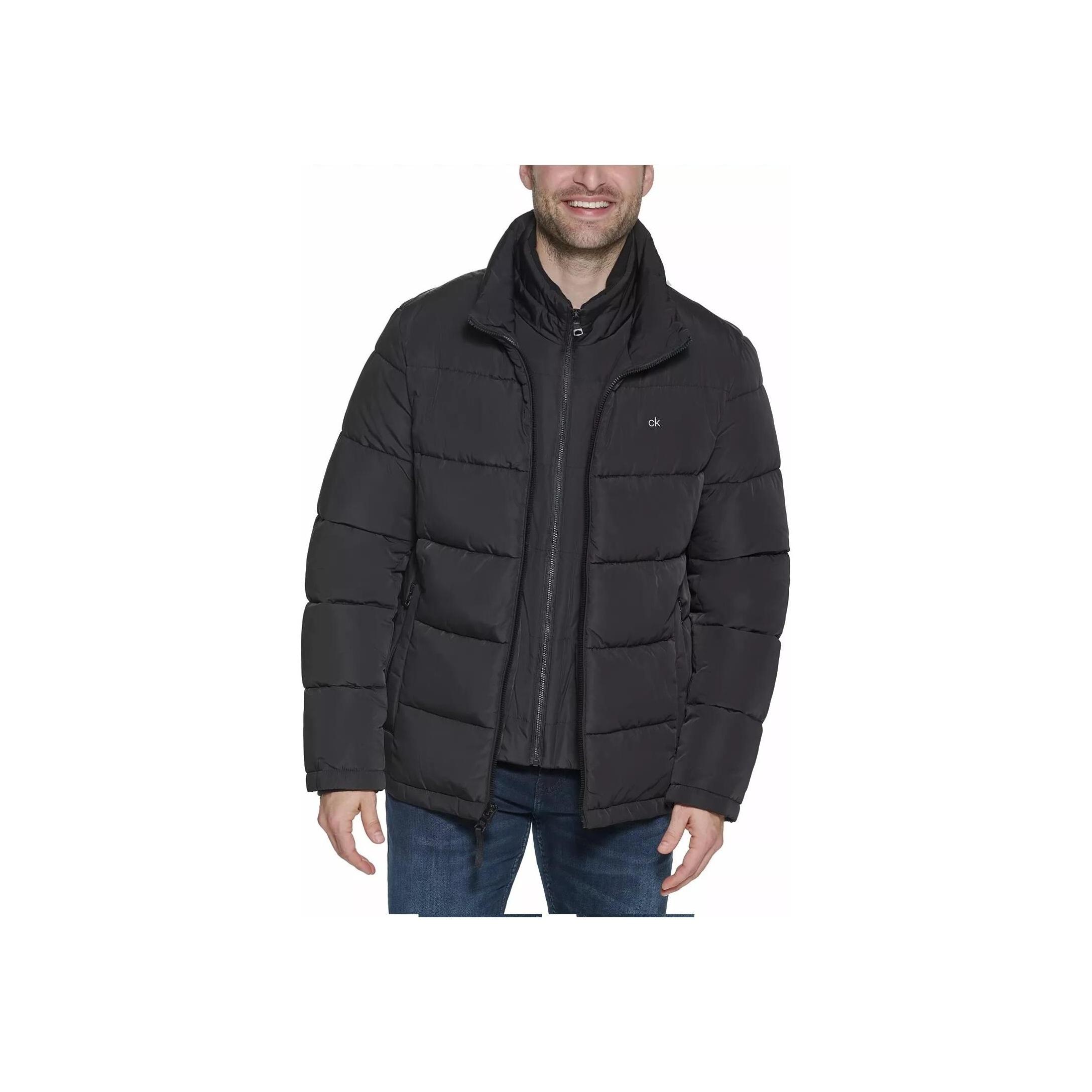 Calvin Klein Minimalist Comfortable Versatile Casual Thickened Puffer Jacket Faux Two-Piece Cotton Coat Men Jackets Black 1522592 L
Calvin Klein Minimalist Comfortable Versatile Casual Thickened Puffer Jacket Faux Two-Piece Cotton Coat Men Jackets Black 1522592 L